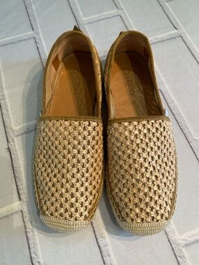 🎉NEW LISTING!🎉Jimmy Choo Beige Woven Slip-On Espadrilles